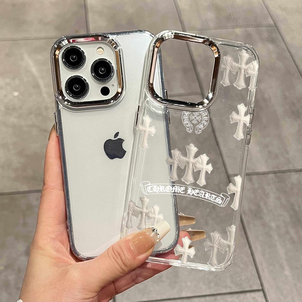 Chrome Hearts Ring - Casing HP INS Cross untuk iPhone