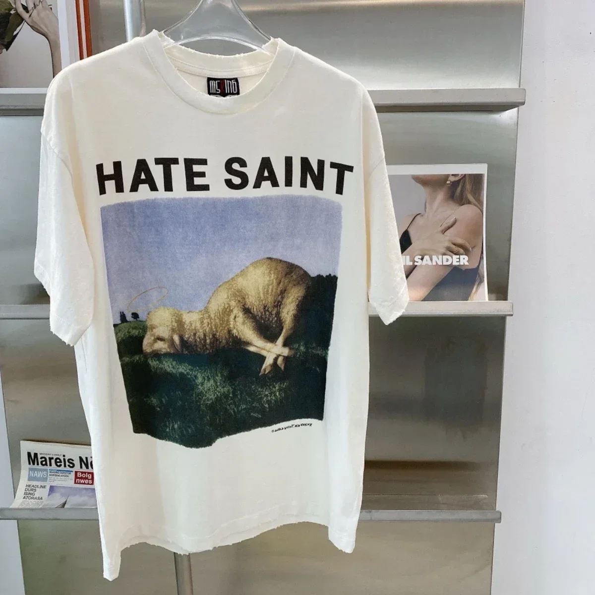 Japanese Brand Streetwear Vintage - Yao Fashion Saint Of Michael pakaian