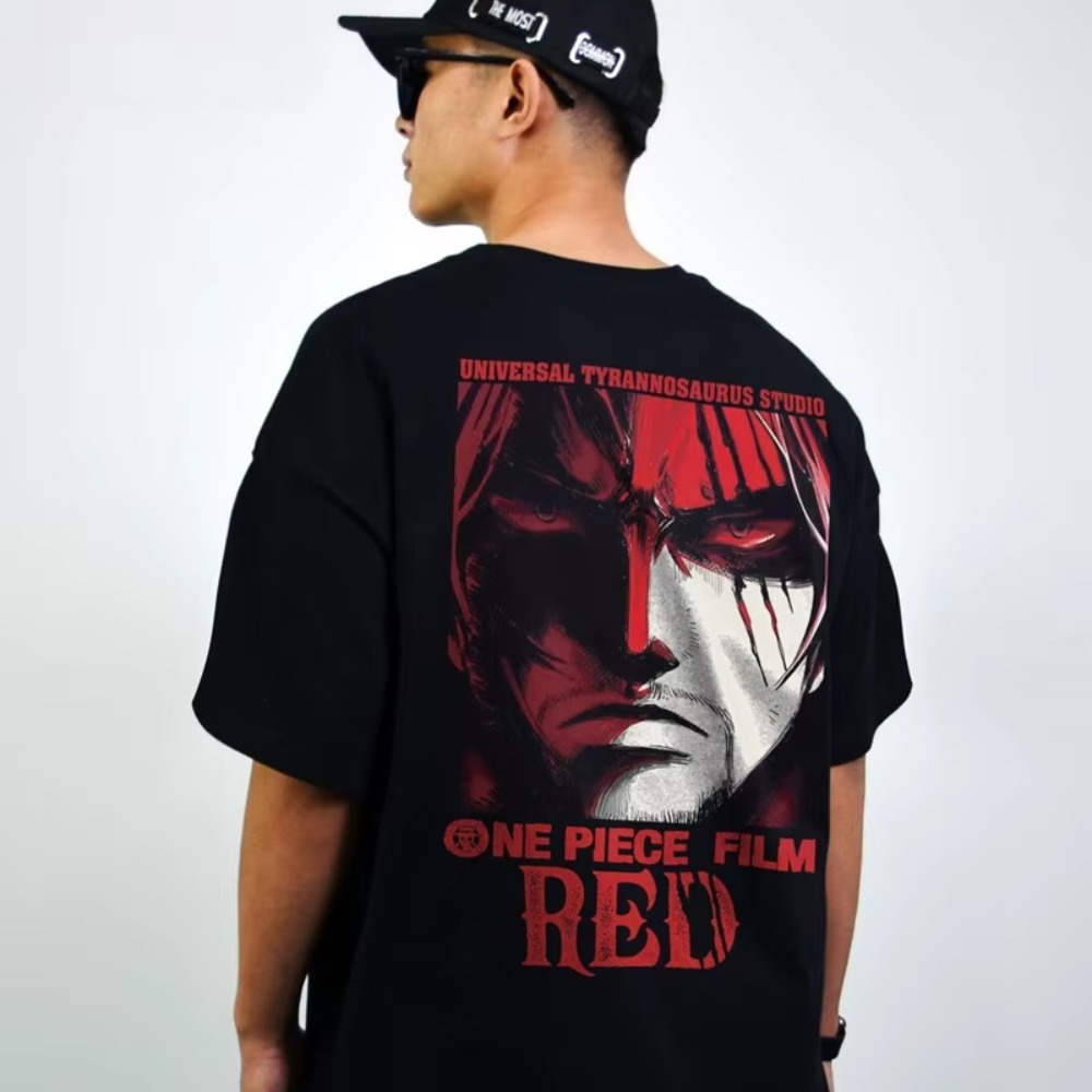 Good Streetwear Brand - Kaos Grafis One Piece Merah 2025