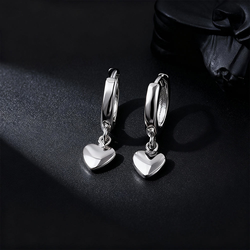 Chrome Hearts Ring - Anting-anting Stud Perak Sterling 925 Bentuk