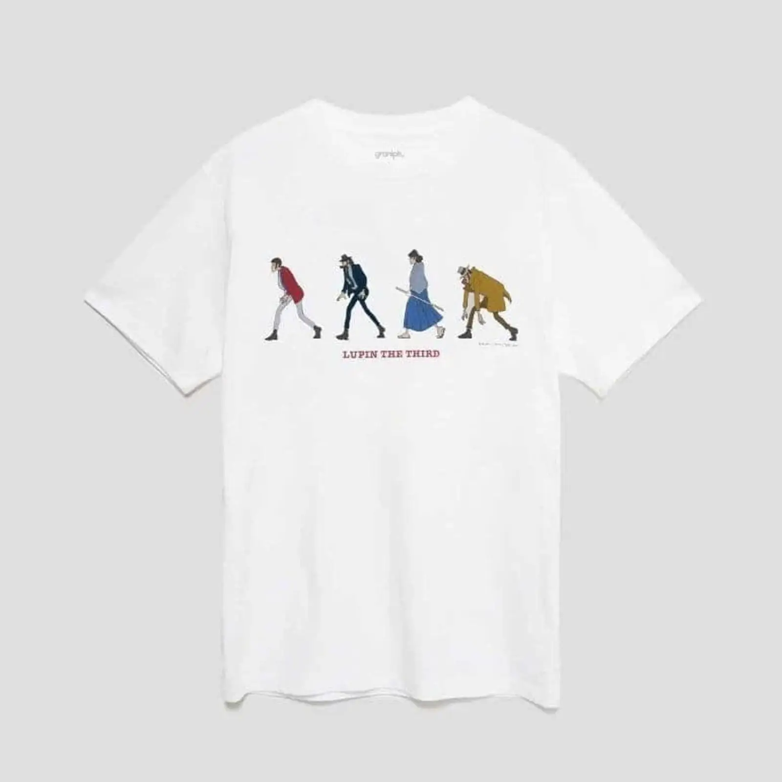 Streetwear Clothing Brands - Kaos Graniph Lupin III Ukuran L