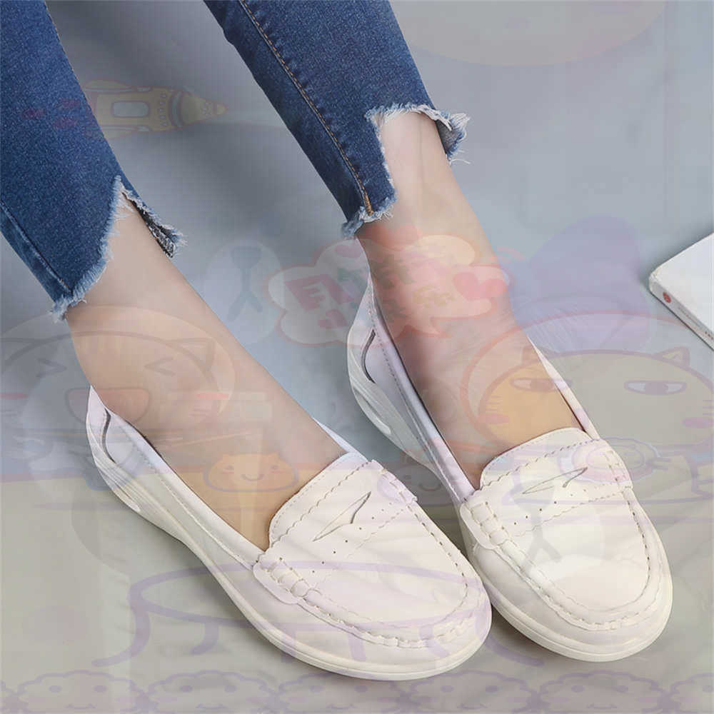 Streetwear Brand Global - Sepatu Ukuran Besar Wanita Slip-On Lembut