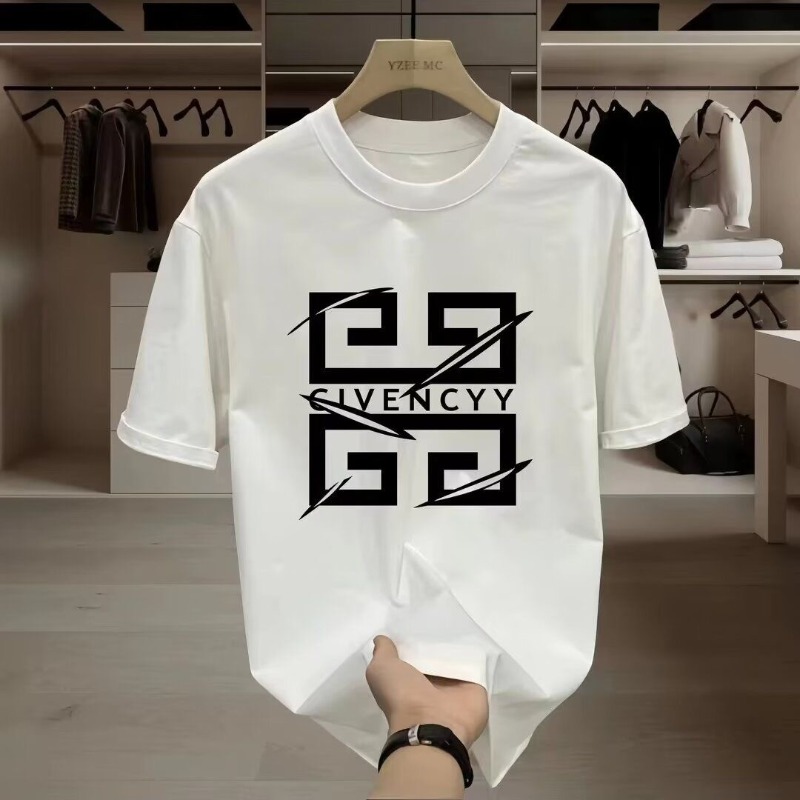 Streetwear Brands Logo - Kaus Cetak Logo Merek GIVENCY Pria