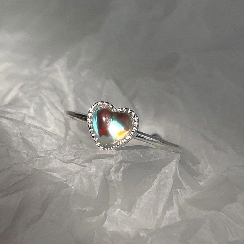Chrome Hearts Ring - Cincin Krom Zirkon Hati Perak Murni