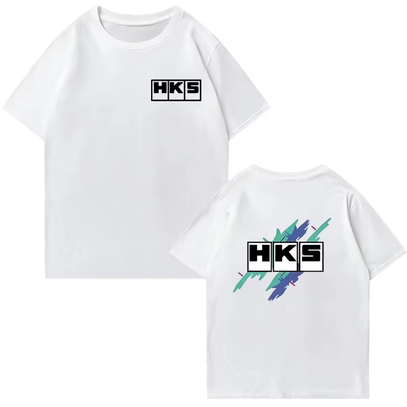 Streetwear Brands Logo - Kaos Katun Putih Super Racing Classic