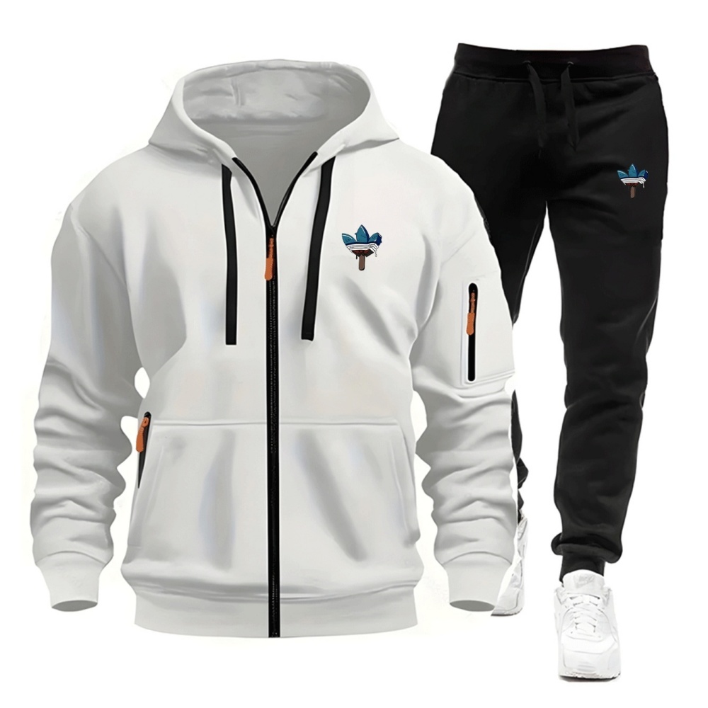 Setelan Hoodie 2 Potong Pria M - Streetwear Brand Tracksuit ulasan dan harga