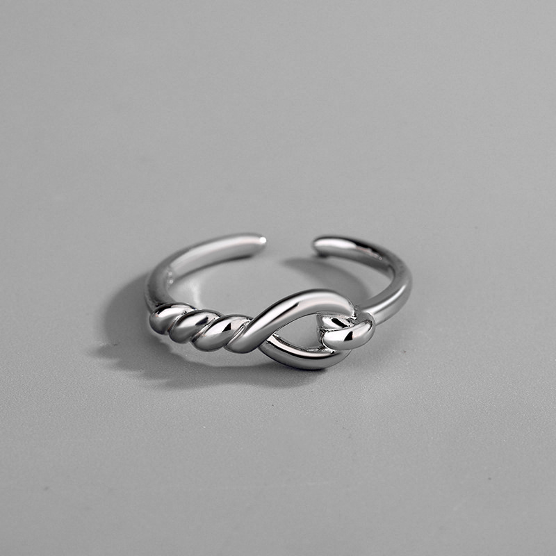 Cincin Perak Sterling 925 Bent - Chrome Hearts Ring ulasan dan harga