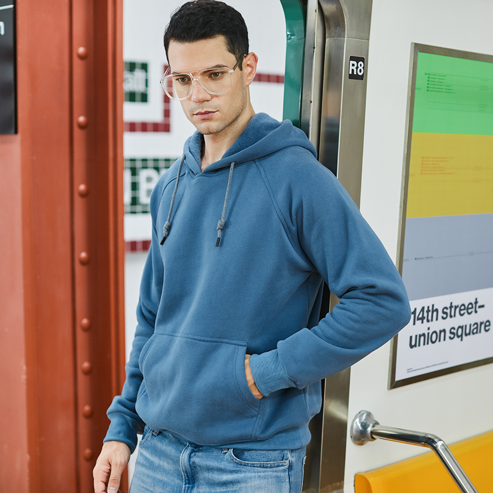 Hoodie Oversize Warna Solid Be - Streetwear Brand Tracksuit ulasan dan harga