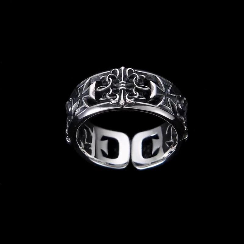 Cincin terbuka niche untuk pri - Chrome Hearts Ring ulasan dan harga