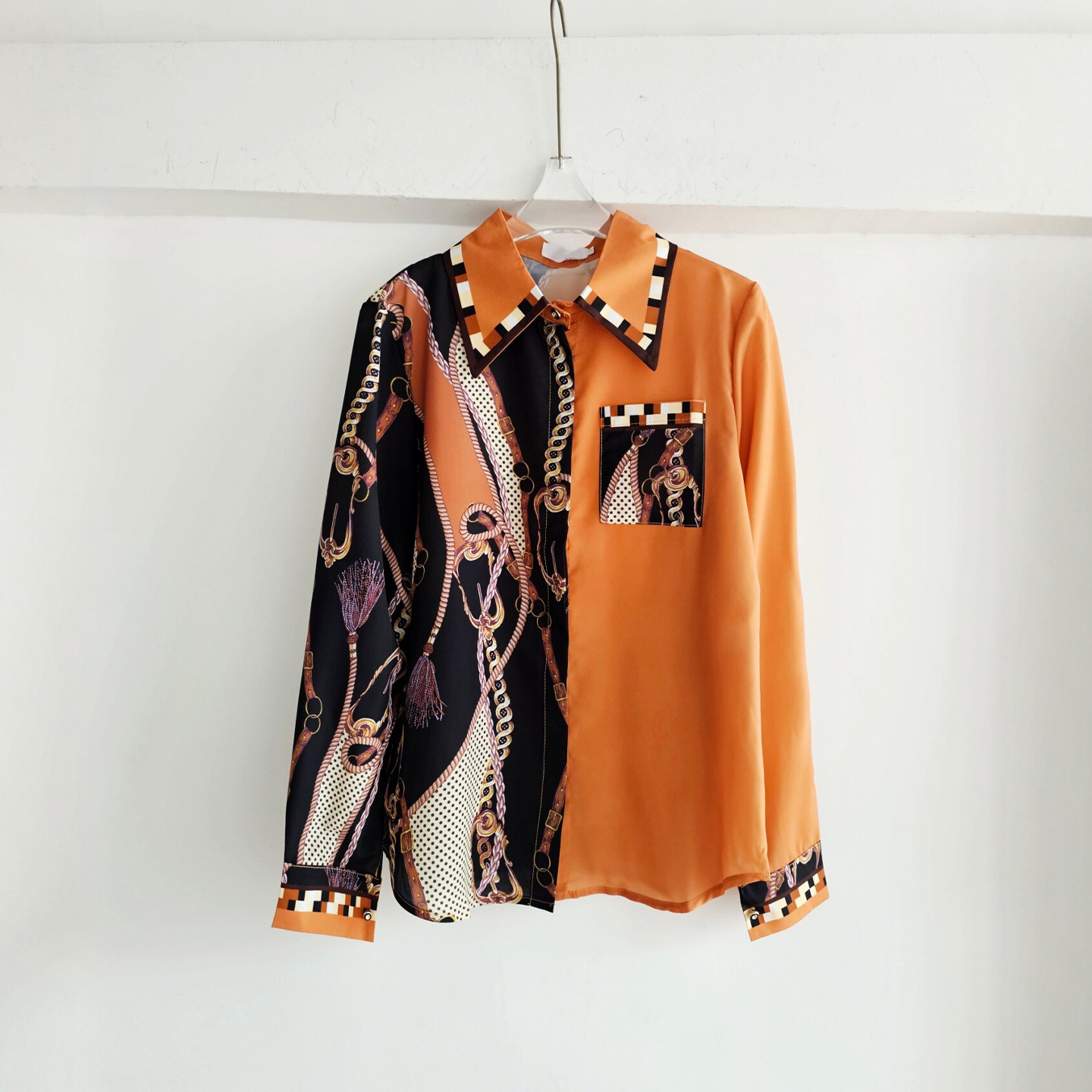 Kemeja Lengan Panjang Wanita G - French Streetwear Brand ulasan dan harga