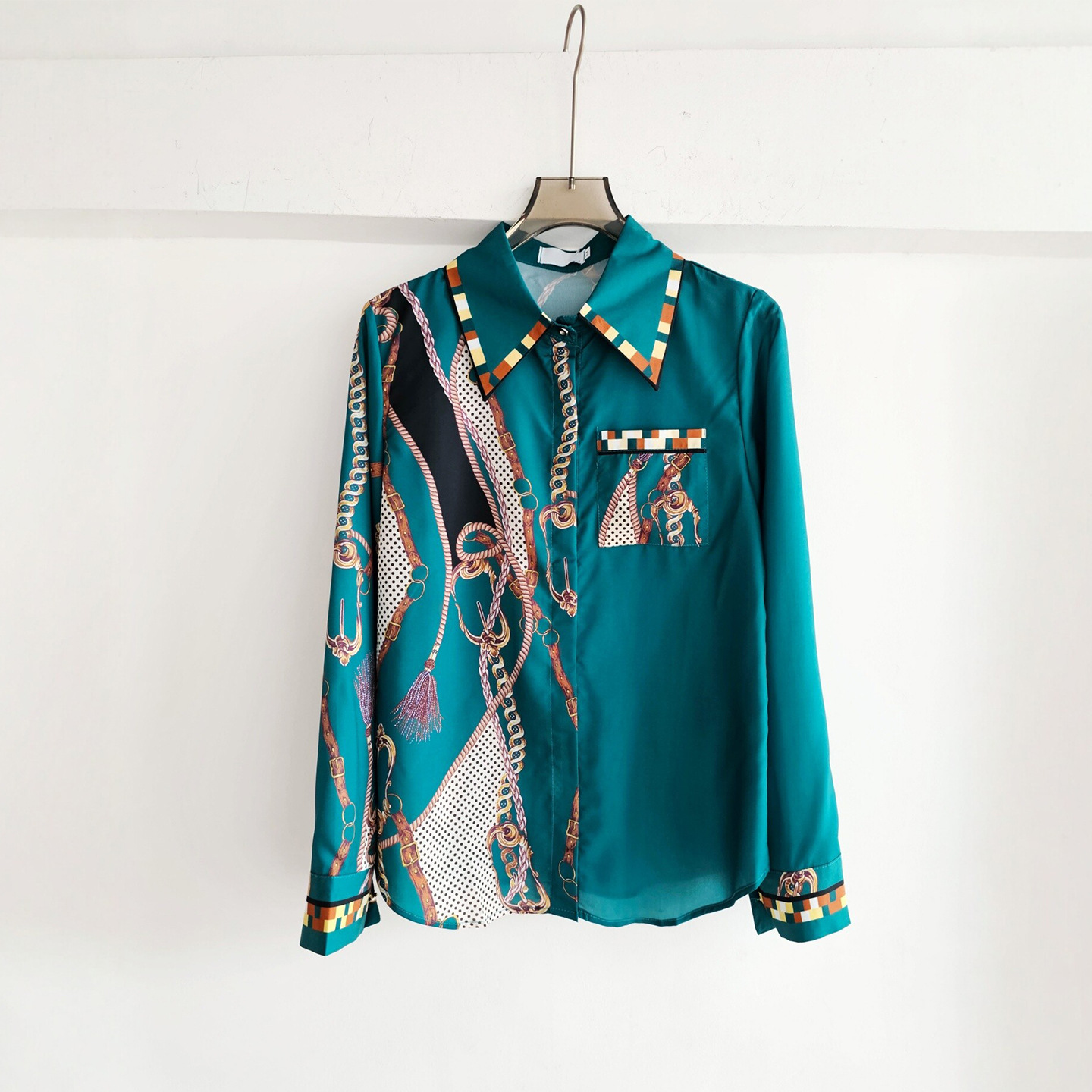 Kemeja Lengan Panjang Wanita G - French Streetwear Brand ulasan dan harga