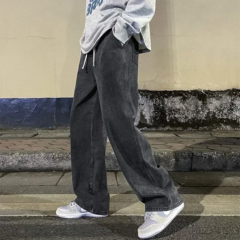 Celana Jeans Longgar Streetwea - Streetwear Clothing Brands ulasan dan harga