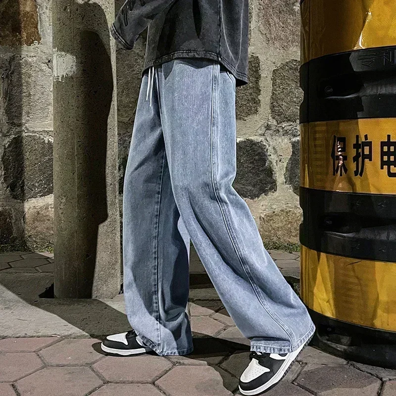 Celana Jeans Longgar Streetwea - Streetwear Clothing Brands ulasan dan harga