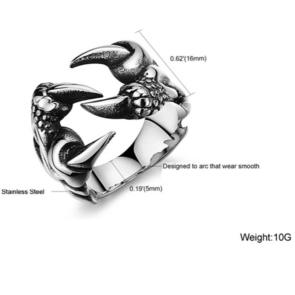 Aksesoris Fashion Punk Chrome  - Chrome Hearts Ring ulasan dan harga