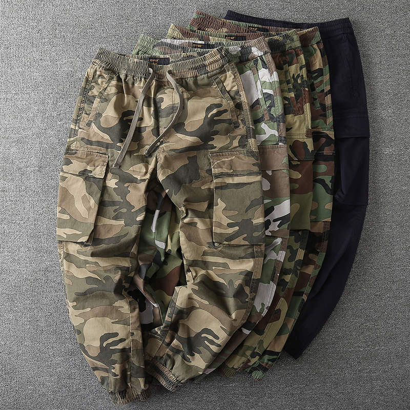 Celana Cargo Multi Saku Camo V - Streetwear Brand Clothing ulasan dan harga