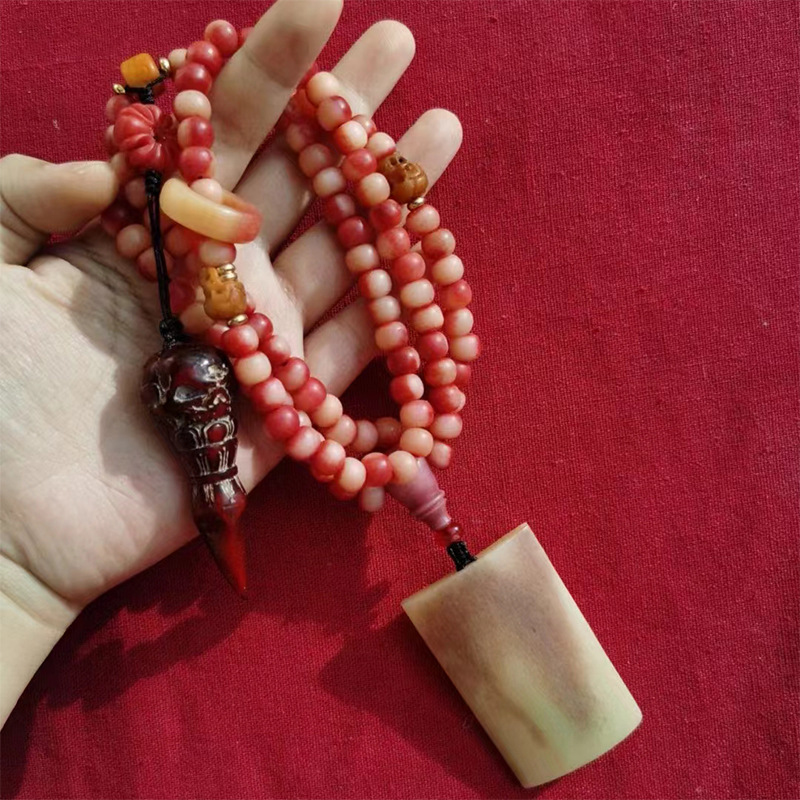 Manik-manik Buddha Blood Bone  - Chrome Hearts Ring ulasan dan harga