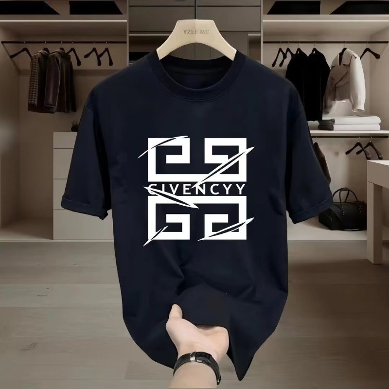 Kaus Cetak Logo Merek GIVENCY  - Streetwear Brands Logo ulasan dan harga
