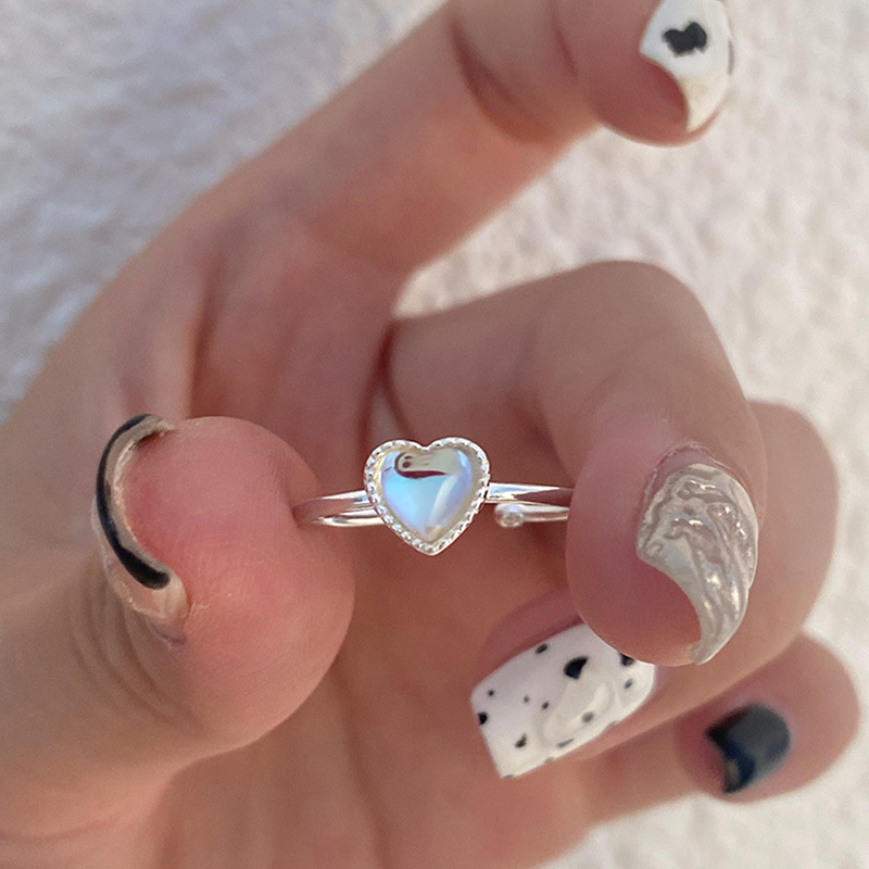 Cincin Krom Zirkon Hati Perak  - Chrome Hearts Ring ulasan dan harga