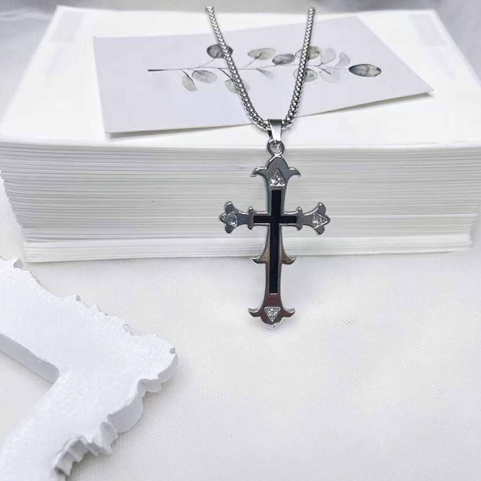 Kalung liontin salib kalung be - Chrome Hearts Ring ulasan dan harga