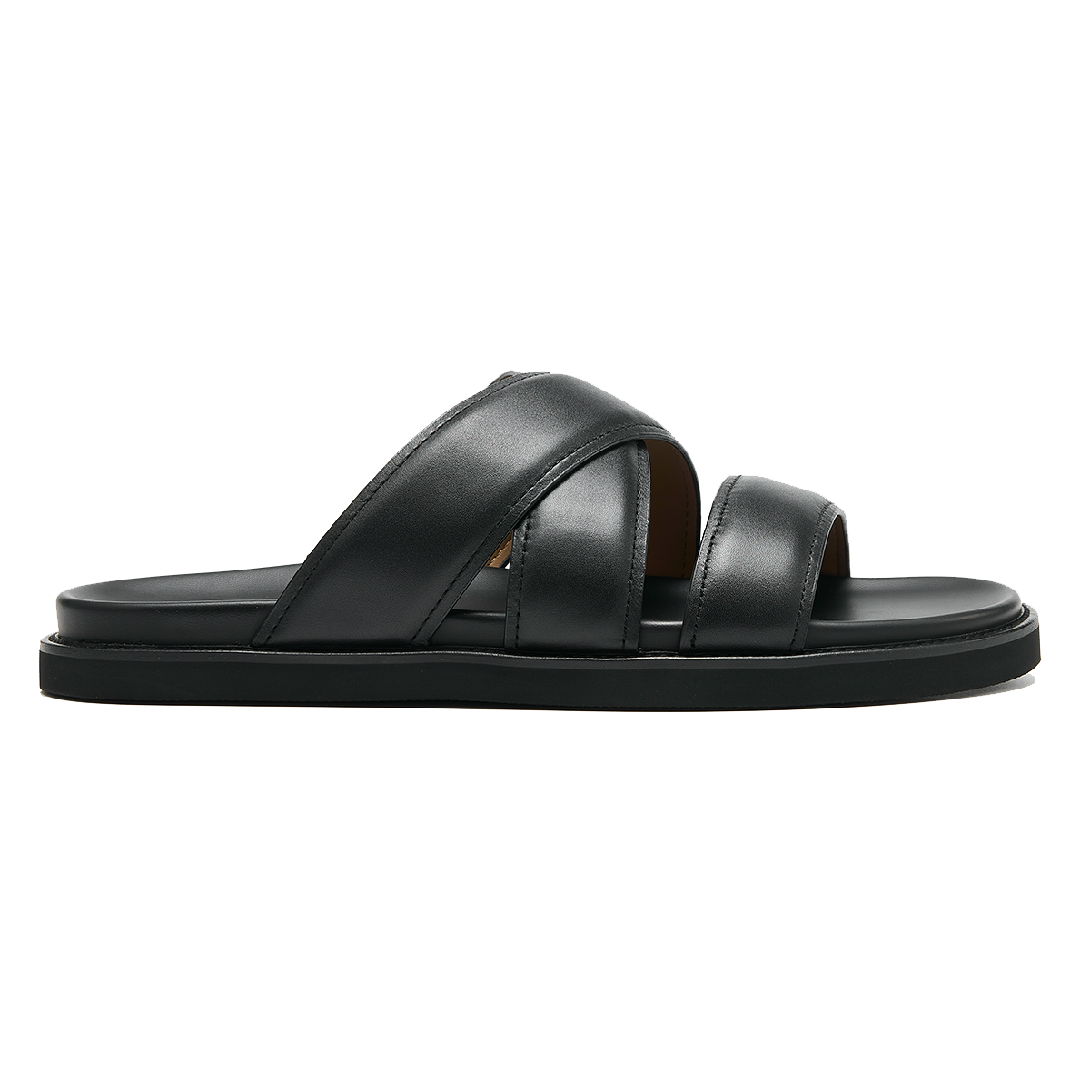 Sandal Kulit Pria Merk Fesyen  - Streetwear Brand Global ulasan dan harga
